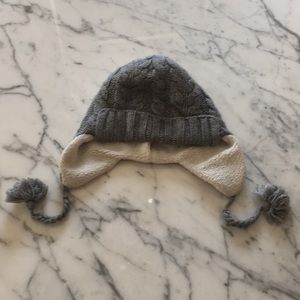 J crew cable knit hat